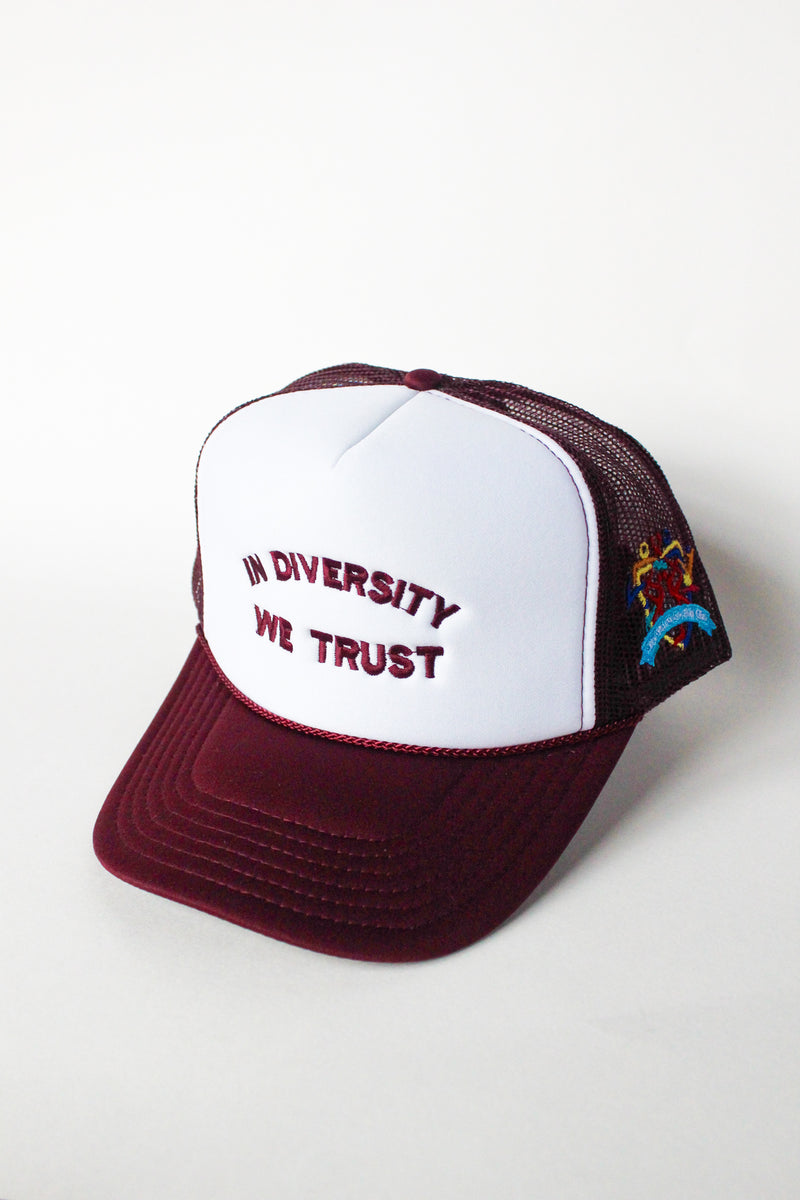 HYBRID NATION X FLY FAIRWAYS In Diversity We Trust Trucker Hat