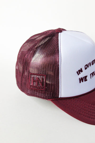 HYBRID NATION X FLY FAIRWAYS In Diversity We Trust Trucker Hat