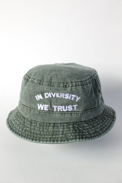 HYBRID NATION In Diversity We Trust Bucket Hat