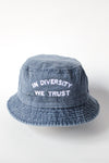 HYBRID NATION In Diversity We Trust Bucket Hat