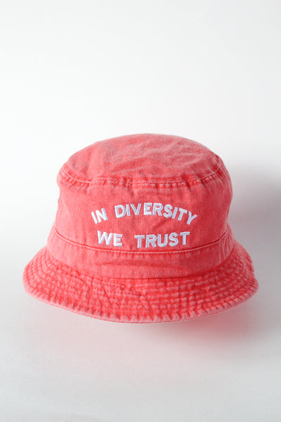 HYBRID NATION In Diversity We Trust Bucket Hat