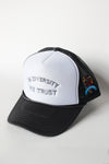 HYBRID NATION X FLY FAIRWAYS In Diversity We Trust Trucker Hat